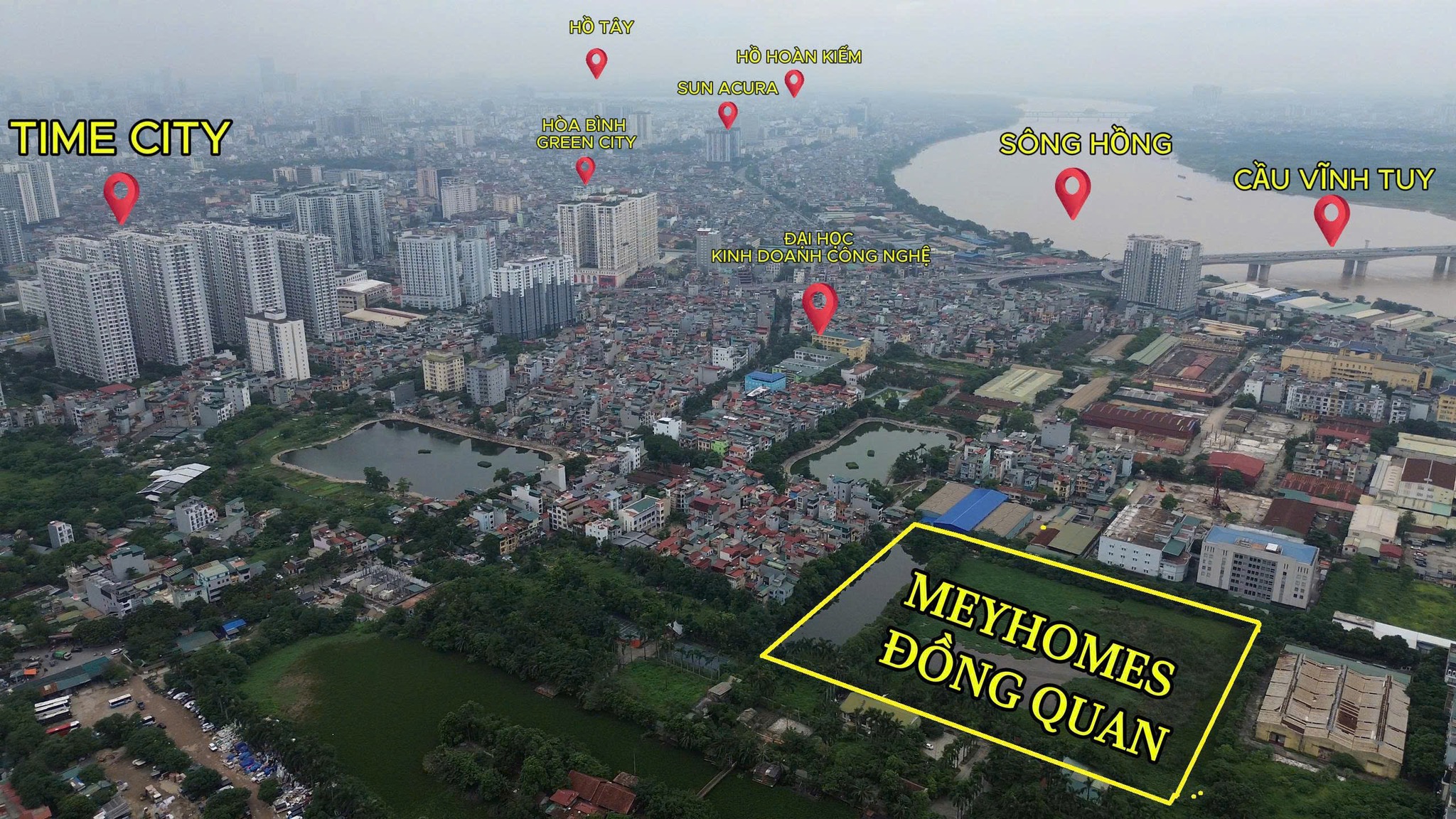 Vị trí Dự án Rivea Hanoi