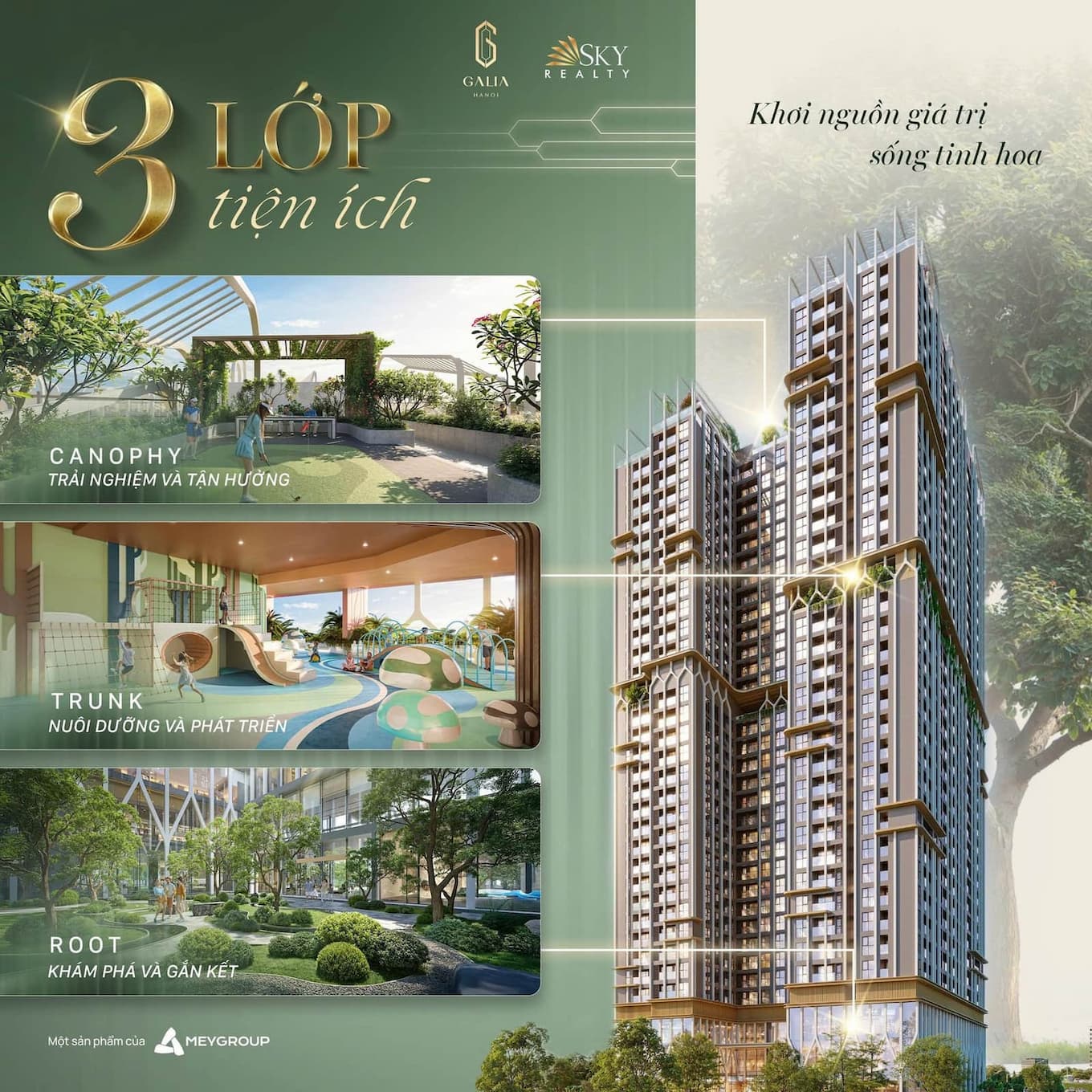 Tiện ích Rivea Hanoi Hoàng Mai 